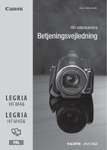 Brugsanvisning Canon LEGRIA HFM46 Videokamera
