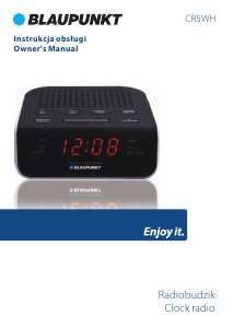 Manual Blaupunkt CR5WH Alarm Clock Radio