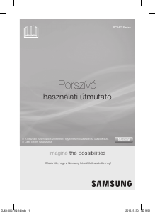 Használati útmutató Samsung SC54F7 Porszívó