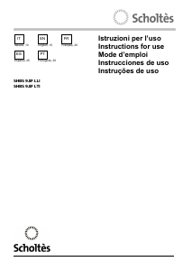 Manual Scholtès SHBS 9.8F LTI Exaustor