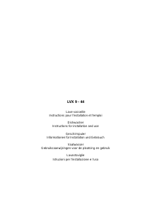 Manuale Scholtès LVX 9-44 WH Lavastoviglie