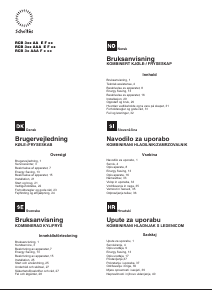Bruksanvisning Scholtès RCB 33 AAA F C O T Kyl-frys