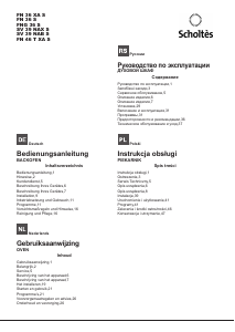 Bedienungsanleitung Scholtès FNG 36 (WH) S Backofen