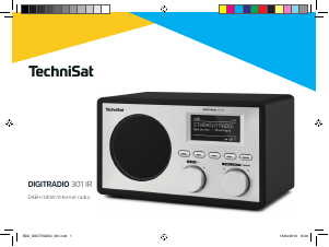 Manual TechniSat DigitRadio 301 IR Radio