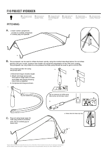 Manual Vango F10 Project Hydrogen Tent