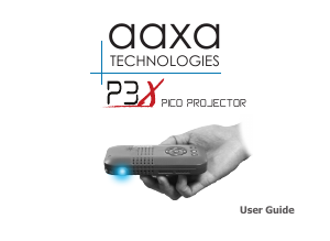 Manual AAXA P3X Projector