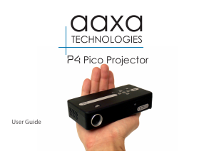 Manual AAXA P4 Projector