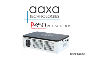 Manual AAXA P450 Projector