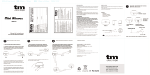 Manual de uso TM Electron TMBA101 Altavoz