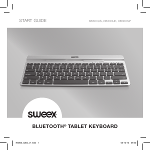 说明书 SweexKB300US键盘