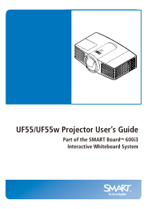 Manual SmartTech UF55w Projector