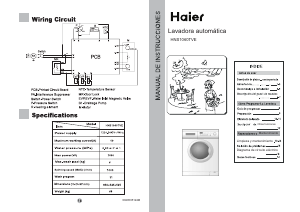 Handleiding Haier HNS1060TVE Wasmachine