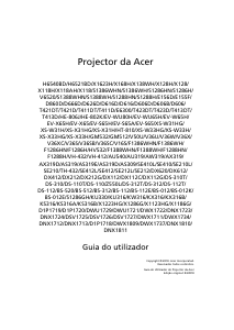 Manual Acer X1123HG Projetor