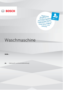 Bedienungsanleitung Bosch WAN28271FG Waschmaschine