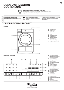 Mode d’emploi Whirlpool HSCX 10442 Sèche-linge