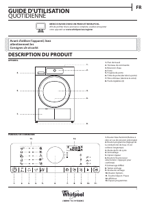 Manual Whirlpool HSCX 80313 Dryer