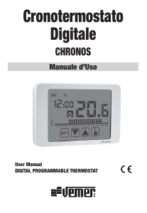 Manual Vemer Chronos Thermostat