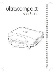 Panduan Tefal SM156D21 Ultracompact Pemanggang Sandwich