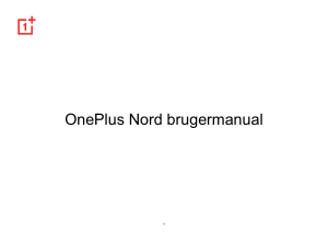 Brugsanvisning 1+ Nord Mobiltelefon