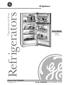 Manual GE TBX16DRJRAD Fridge-Freezer