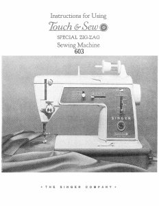 Manual Singer 603 Sewing Machine