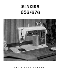 Manual Singer 656 Sewing Machine