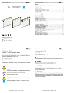 Manuale Hella tipo 12 Tenda a rullo