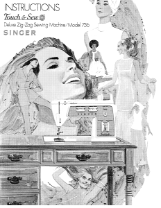 Manual Singer 756 Touch & Sew Sewing Machine