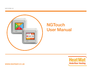 Manual Heat Mat NGT-STND-2.0 NGTouch Thermostat