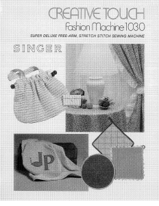 Manual Singer 1030 Creative Touch Sewing Machine