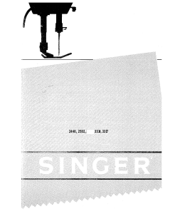 Manual Singer 3314 Sewing Machine