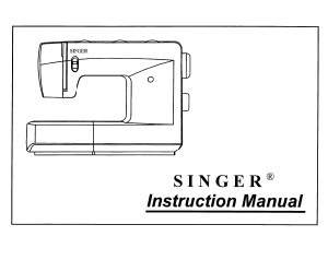 Manual Singer 3820 Sewing Machine