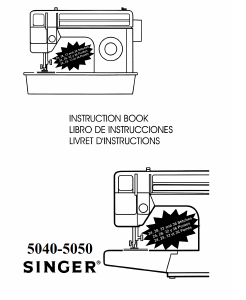 Manual de uso Singer 5040 Máquina de coser