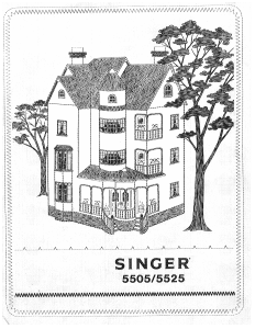 Manual de uso Singer 5525 Máquina de coser