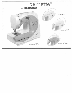 Manual de uso Bernina Bernette 90e Máquina de coser