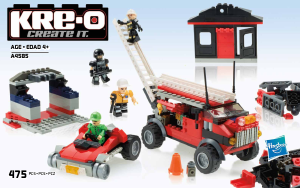 Bedienungsanleitung Kre-O set A4585 Brick Buckets CreatIt