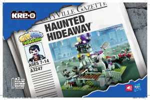 Manual Kre-O set A3247 CityVille Invasion Haunted hideaway