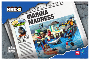 Manual Kre-O set A3249 CityVille Invasion Marina madness