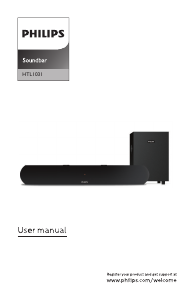 Manual Philips HTL1031 Speaker