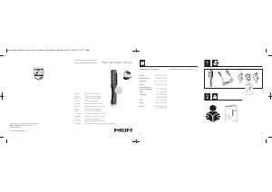 Manuál Philips LPL03RECHX1 Kapesní svítilna
