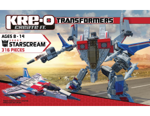 Manual Kre-O set 30667 Transformers Starscream