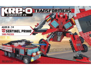 Manual Kre-O set 30687 Transformers Sentinel Prime
