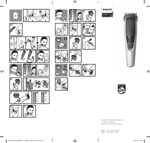 Manual Philips BT3102 Beard Trimmer