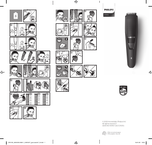 Manual Philips BT3105 Beard Trimmer