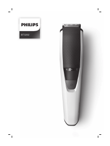 Manuale Philips BT3202 Regolabarba