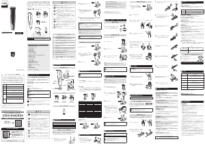 説明書 フィリップス BT5511 ひげトリマー