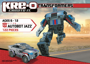 Bedienungsanleitung Kre-O set 31146 Transformers Autobot Jazz