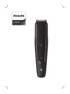 Manuale Philips BT5515 Regolabarba