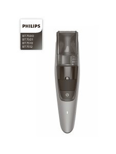 Manuale Philips BT7510 Regolabarba