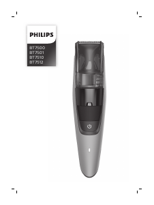 Brugsanvisning Philips BT7512 Skægtrimmer